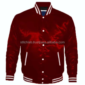 เสื้อแจ็คเก็ตวาร์ซิตี้สีกรมท่าแบบยูนิเซ็กซ์  ผ้าสีพื้น  ติดซิป  กันลม  ใส่สบายในฤดูหนาว  ทรงปกติ  วัสดุหนัง  มีฮู้ด - Product Image 3