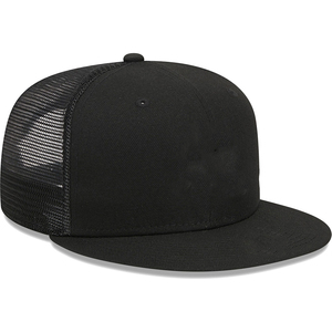 Casquette Snapback Unisexe en Maille à 6 Panneaux, Visière Plate, Couleur Unie, Respirante, Réglable, Chapeau Décontracté Printemps-Été - Product Image 2
