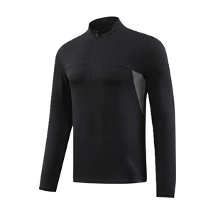 Camiseta Deportiva de Manga Larga para Hombre, Corte Ajustado, Secado Rápido, Transpirable, de Spandex/Poliéster, para Entrenamiento y Gimnasio - Product Image 6