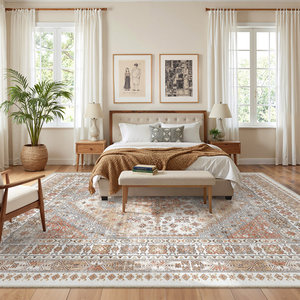 Alfombra y Tapete de Lujo Antideslizante de Jacquard Tejido Wilton de 10 mm de Grosor para Sala de Estar, Hecho a Máquina - Product Image 6