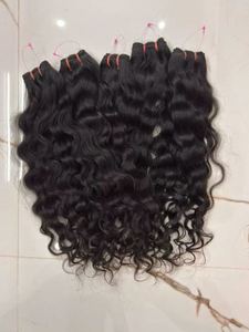 Extensiones de Cabello Remy de Doble Trama, Cabello Indio Virgen Rizado, Textura Suave, Brillo Natural, Lisas, con Clip, Más Vendidas - Product Image 3