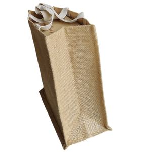 Bolsa de yute con estampado de fresa grande a la moda con garantía de calidad, cubierta de tela de lona de algodón duradera, cremallera, Cosméticos de exportación indios suaves - Product Image 6