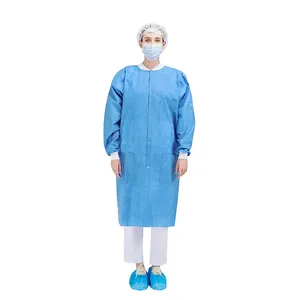 Tenues médicales professionnelles unisexes, ensemble d'uniformes infirmiers pour hôpitaux et cliniques, matière nylon/coton, logo personnalisé - Product Image 5