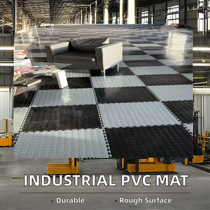 100% PVC Interlocking Garage Floor Tiles Durable Modern Parking Tiles Wear and Anti-Slip Resistant Vinyl Flooring - Product Image 3