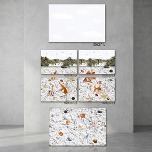 Mosaics Glazed Rock Pebble Stone 30*45 cm Beautiful Design Meshed Tiles Ceramic Porcelain 300*450 mm Wholesale 12*18 <b>Wall</b> Tiles - Product Image 2