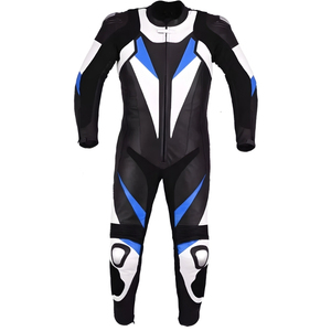 Leather <b>Motorcycle</b> Racing Suit High Quality Cowhide Leather <b>Summer</b> Winter Windproof Waterproof Plus Size Customizable Printed - Product Image 1