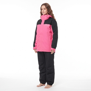 Combinaison de ski pour femme, veste et pantalon imperméables et coupe-vent, respirants, vêtements chauds pour l'extérieur, hiver - Product Image 4