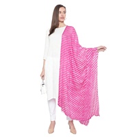 Femme Indien Ethnique Designer Coloré Brodé Dames Dupatta Étole Coton Lin Crêpe Acrylique Polyester Georgette