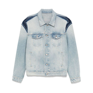 2026 New <b>Summer</b> Collection Amazing Desgin <b>Men</b> Denim <b>Jacket</b> Faded Colour Stylish Printed Cotton Fabric <b>Men</b> Denim <b>Jacket</b> - Product Image 6