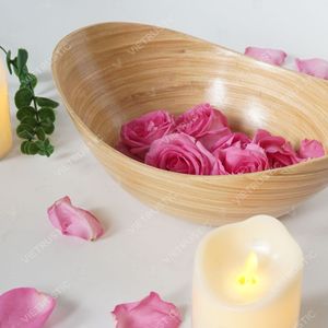Bol de noix de coco laqué artisanal finition brillante colorée bol de service décoratif décor à la maison écologique - Product Image 6