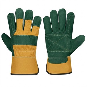 Guantes de Seguridad de Cuero STALWART IMPEX Rojos/Azules Antiestáticos, Ignífugos, Antideslizantes, Resistentes a la Abrasión en las Puntas de los Dedos, para Uso General - Product Image 5