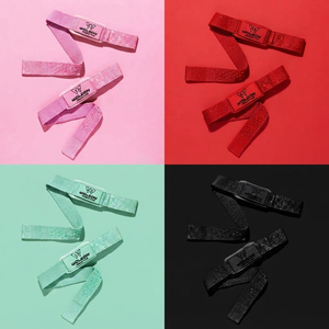 Correas Ajustables de Neopreno para Levantamiento de Pesas, Transpirables, para Entrenamiento de Fuerza, Cómodas, con Soporte para Muñecas, para Ejercicios de Peso Muerto y Tracción - Product Image 2