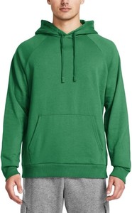Sudadera con Capucha para Hombre, Color Rojo, Corte Regular, Tejido de Algodón, Informal, Color Sólido, con Bolsillo, para Otoño, ODM OEM - Product Image 5