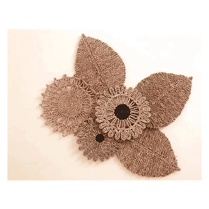 Decoración de pared estilo bohemio de fibra de algas marinas, tejida a mano, para realzar la decoración de paredes y el estilo interior, origen Vietnam. - Product Image 3