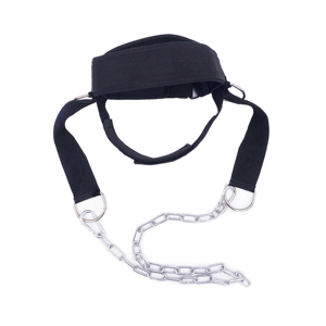 Custom Logo Non Slip Design Professional Fitness Equipment Premium Cowhide Weight Lifting Neck <b>Training</b> <b>Head</b> Harness - Product Image 6