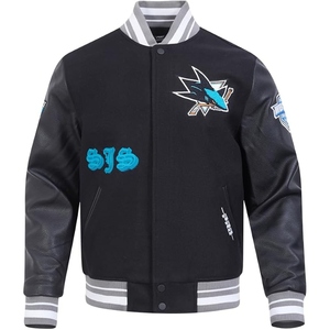 Chaqueta Universitaria Premium Personalizada, Chaqueta Bomber de Lana, Ropa Urbana, Bordado OEM, Marca Personalizada - Product Image 4