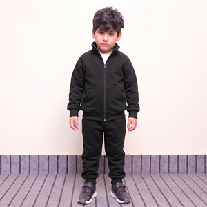 Wholesale Custom Design Fleece Breathable Eco-Friendly Quick Dry Acid <b>Wash</b> Winter Hooded <b>Boys</b> Toddle Clothing Sets Tracksuit - Product Image 2