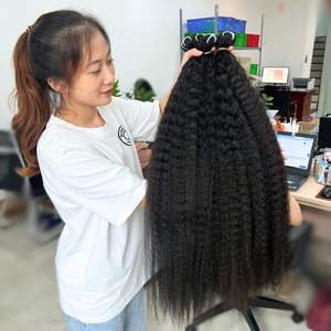 Meilleure qualité 100% bons cheveux vietnamiens Kinky Straight Bundles Loose Deep Wave Top 1 Extensions de cheveux humains du Vietnam - Product Image 2