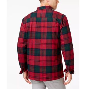 Chemise-veste en flanelle à carreaux pour homme avec poches, doublure polaire, manteau d'hiver épais, vêtement d'extérieur pour homme - Product Image 3