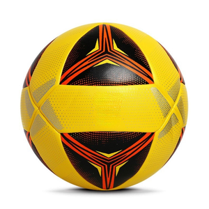 Balón de Fútbol de Entrenamiento, Material PU, Termosellado, Cosido a Máquina, Cámara Reforzada, Duradero, Ligero, Talla 5, para Partidos de Adultos - Product Image 1