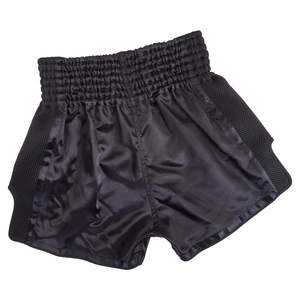 Pantalones Cortos de Muay Thai para Hombre, Color Satinado, Cintura Elástica, para Entrenamiento, Gimnasio, Kickboxing, Ligeros - Product Image 1