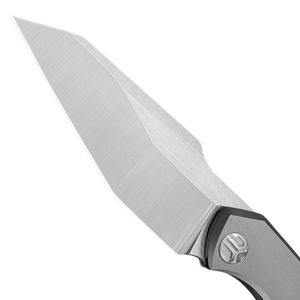 Navajas Plegables de Alta Calidad con Hoja de Acero Damasco con Patrón de Ondas Único y Mango Metálico Ergonómico para Uso Diario - Product Image 4