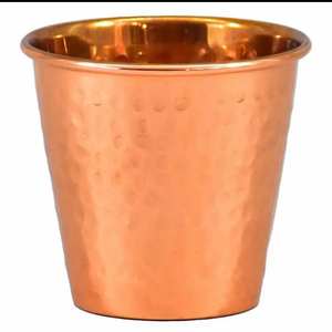 Vaso de Cobre Redondo para Beber Agua, de Calidad Superior, para Jugo, para Uso en Mesa del Hogar - Product Image 5