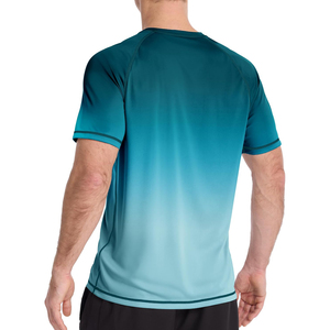Camiseta Deportiva de Manga Corta Blanca para Hombre, Ecológica, de Secado Rápido, 180g, Spandex/Poliéster, Transpirable, UPF50+, Compresión, Harry - Product Image 6