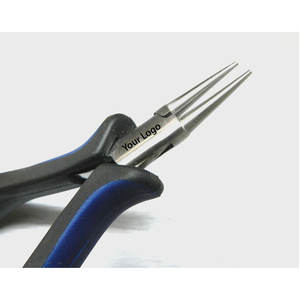 Alicates de Punta Redonda de Acero Inoxidable de Alta Calidad con Mango Ergonómico y Doble Resorte, Herramienta para Joyería OEM - Product Image 5