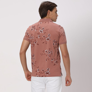 Polo de última moda, transpirable, de manga corta, de alta calidad, con impresión de logotipo personalizado, en algodón oscuro, para hombre. - Product Image 6