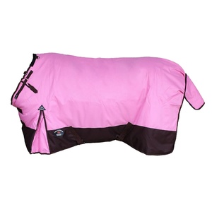 Couverture d'hiver pour chevaux avec cache-cou amovible, imperméable et doublure polaire - Product Image 6