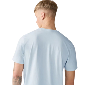 T-shirt col rond coupe classique pour homme, manches courtes, décontracté, personnalisable, en jersey de coton, pour usage quotidien, vêtement basique, haut, fabrication OEM - Product Image 4