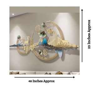 Modern Design Metal Wall Decor Home Decoration Pieces Luxury High Quality Metal Wall Arts From Indian Supplier Metal <b>Vases</b> - Product Image 4
