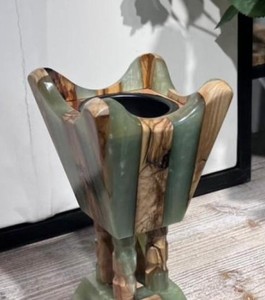 Luxury Handmade <b>Bakhoor</b> Burner Mabkhara Resin Wood <b>Oud</b> Incense Arabic Majmar Artistic Decorative Home Fragrance Stand Religious - Product Image 2