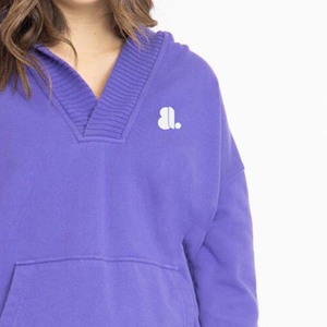 BE DOT GARMENTS ENTERPRISES Sudadera con Capucha para Mujer, Color Sólido, Invierno 2026, Transpirable, Ecológica, Corte Ajustado, Estilo Casual, Tipo Canguro - Product Image 1