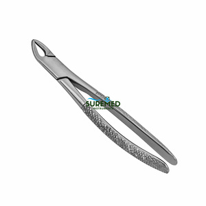 Pinzas de Extracción Pediátricas SureMed Instruments 139C, Patrón Inglés, Acero Inoxidable, Instrumento Quirúrgico para Extracción de Dientes en Niños - Product Image 2