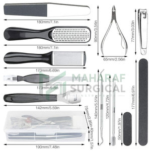 Best Price Pedicure <b>Kits</b> Complete <b>Nail</b> Care Accessories For Professional Salon And Personal Grooming - Product Image 6