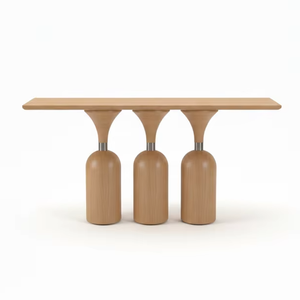 Console <b>Table</b> Plywood Coffee <b>Table</b> for Living Room Custom Factory Direct Export Quality Handcrafted Indoor Wholesale OEM ODM - Product Image 1