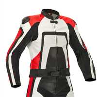 Combinaison de moto en cuir respirante, imperméable et à séchage rapide de haute qualité, options personnalisables pour hommes YASH SPORTS YS-MS-17