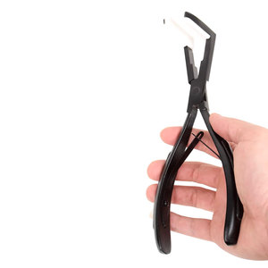 Heavy Duty Hair Extension Plier Kit for Micro Ring Bead <b>Crimping</b> Opening and Professional Salon Use Tools - Product Image 2