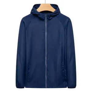 Hombres Mujeres Senderismo Cortavientos Chaqueta impermeable para acampar Unisex Escalada al aire libre Secado rápido Protección UV Capa de lluvia Tallas grandes 7XL- - Product Image 1