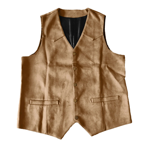 Chaleco de Cuero para Hombre de Alta Calidad, Diseño Personalizado, Venta al Por Mayor, Precio Razonable, Transpirable y Cómodo - Product Image 6