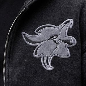 Sudadera con Capucha Bordada para Hombre, Algodón Negro, Felpa Francesa, Estilo Casual Otoñal, Corte Regular, con Diseños de Cruz y Logotipo, Venta al Por Mayor - Product Image 6