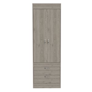 Tarento grigio chiaro camera da letto Armoire Design elegante guardaroba - Product Image 1