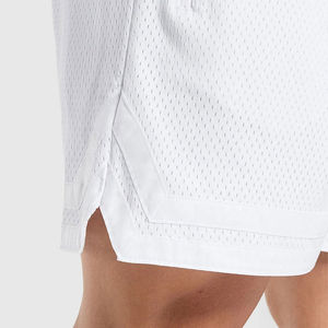 Shorts de sport pour hommes, décontractés, à séchage rapide, écologiques, anti-UV, 100% polyester, personnalisables, en mesh, pour la course à pied, le basketball, la gym - Product Image 6