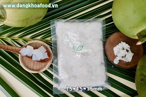 Nata de Coco Natural Cruda DK BIO de Vietnam, 15 mm, Certificación Kosher, Ingrediente Alimentario para Jugos, Helados, Postres, Fabricación OEM - Product Image 3