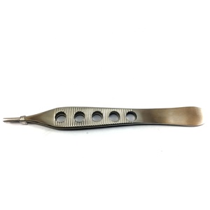 Pinces de dissection manuelles à prix bas pour la fabrication en gros, pinces à tissus dentelées en acier inoxydable pour pansements - Product Image 2