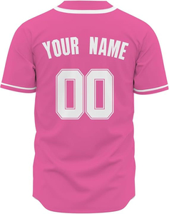 Design Your Own Custom Baseball Jersey for Men Women Custom Team Breathable Printed Softball Baseball Jerseys OEM Service - Product Image 2