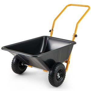 Carrello da Giardino a Doppia Ruota con Pneumatici - Product Image 1