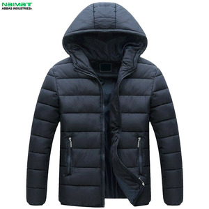 Veste matelassée coupe-vent de haute qualité pour homme, avec poignets élastiques, rembourrage en duvet doux, capuche, protection contre le froid, parka d'hiver - Product Image 1
